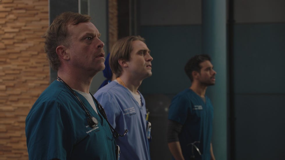 EMBARGO 22:00 25.07.26 Dylan Keogh, Cam Mickelthwaite, Rash Masum, Casualty dylan keogh, cam mickelthwaite, rash masum, casualty