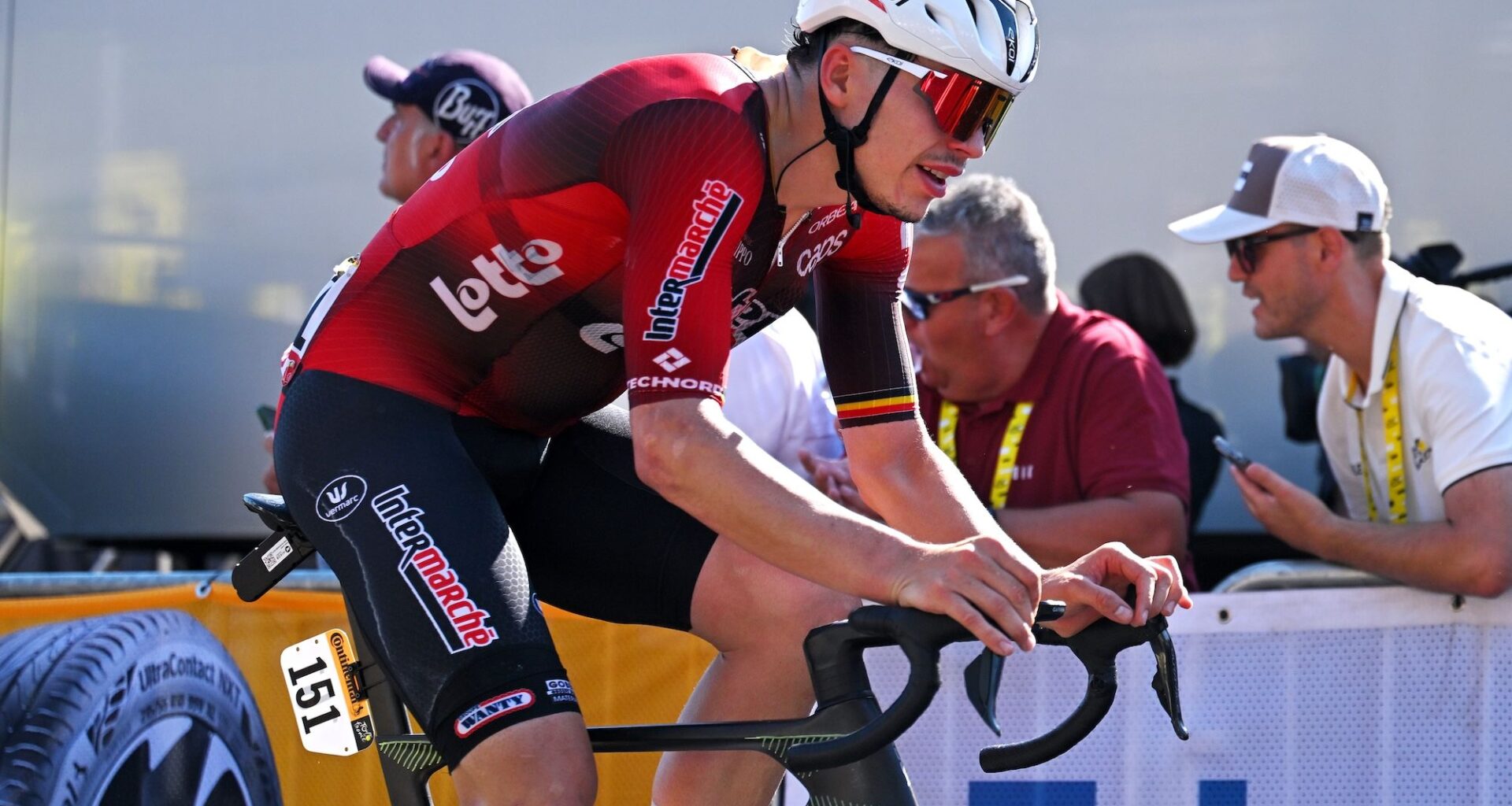 Arnaud De Lie out of Tour de France after brutal day of suffering