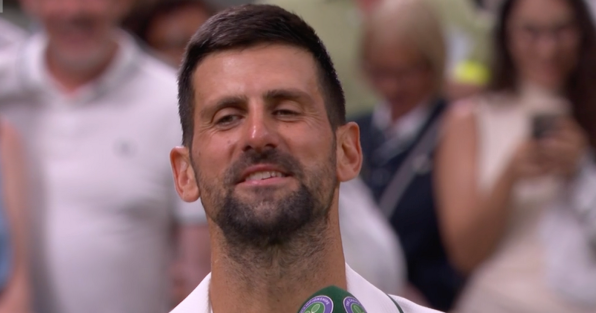 Novak Djokovic stops Wimbledon speech as Rory McIlroy put on the spot | Tennis | Sport