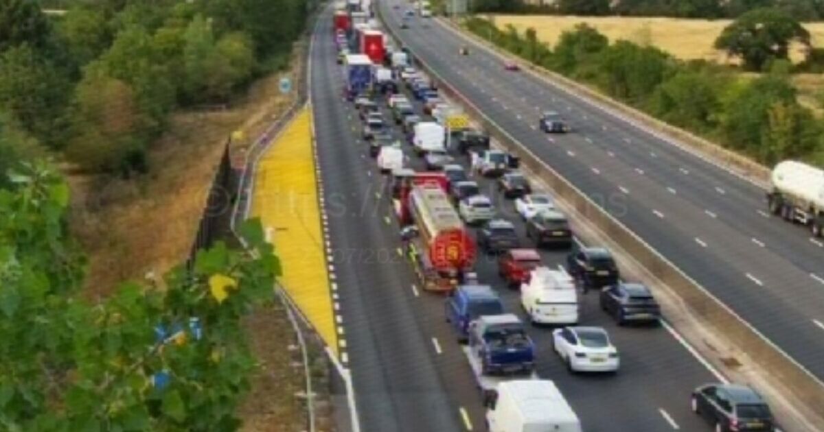 M5 traffic RECAP: 'Serious' multi-vehicle crash with 90 minute delays | UK | News