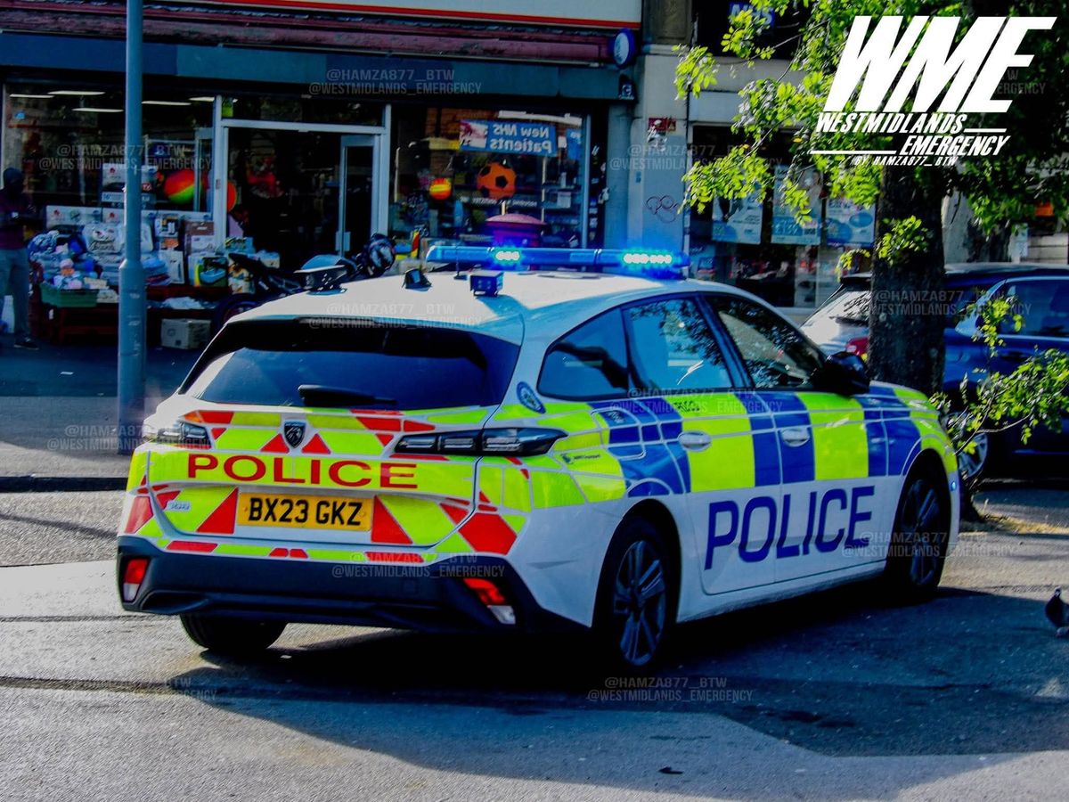 Police were called to Glebe Farm Road, Stechford, after reports of a man being stabbed