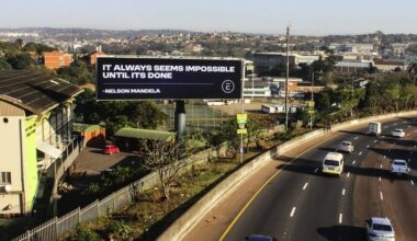 Westridge Tennis Stadium in Durban has erected an electronic billboard overlooking the N3 freeway after winning three separate court battles against the eThekwini Municipality over its classification as public open space.