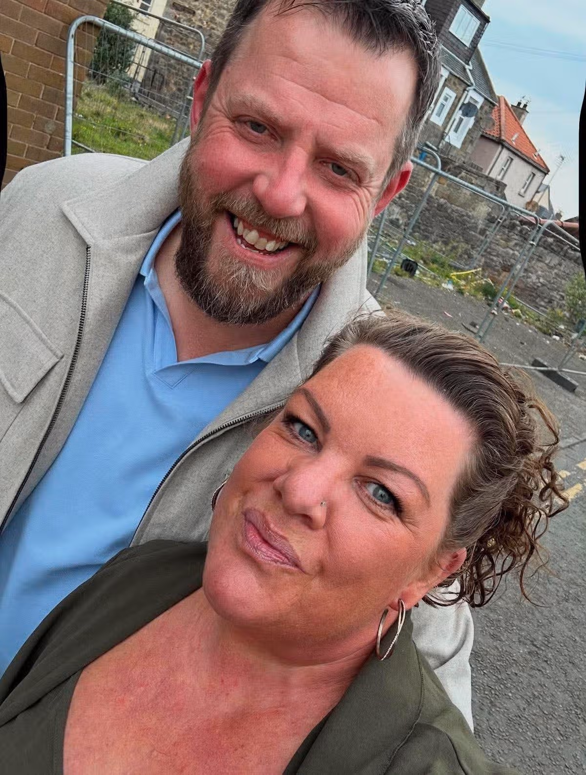 Ian and his wife