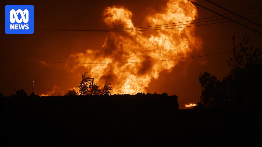 Wildfires devastate forests in Europe as temperatures rise again