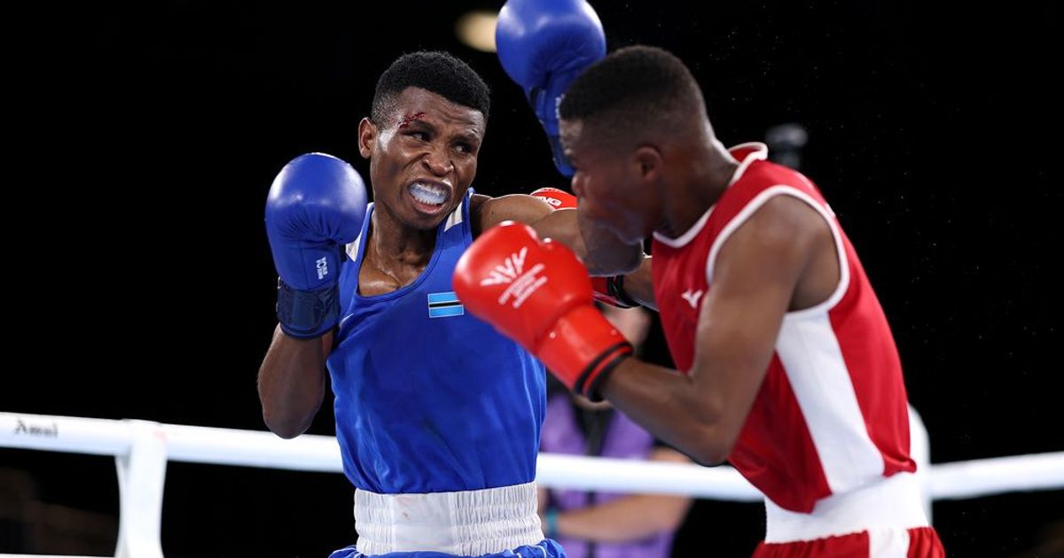 Treasure Moremi (BOT) seeks gold after digging deep to make 60kg quarter-finals