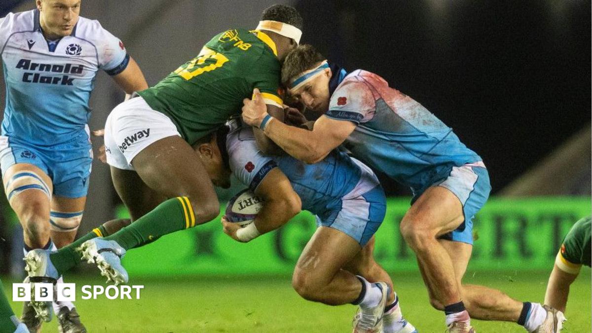 Scotland against South Africa
