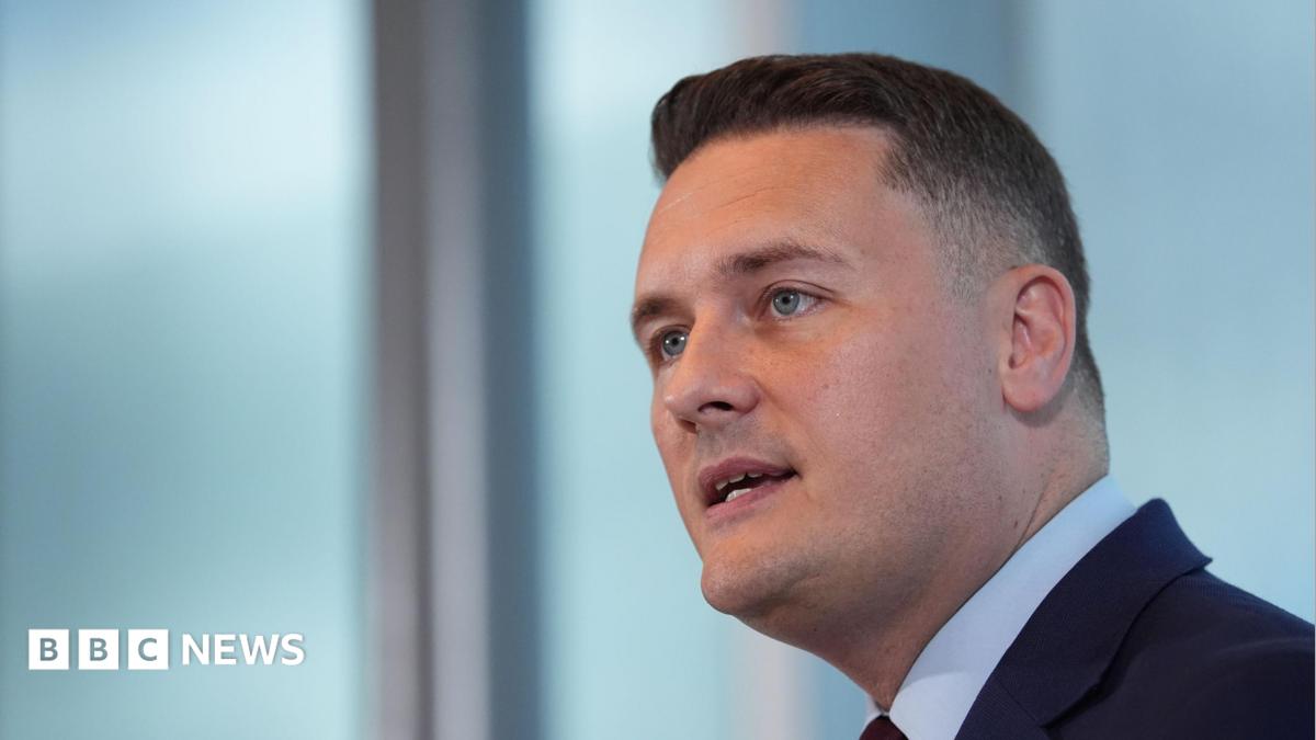 Wes Streeting speaking about progressive capitalism at No1 Tower Place West, in central London.