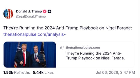Trump tweet