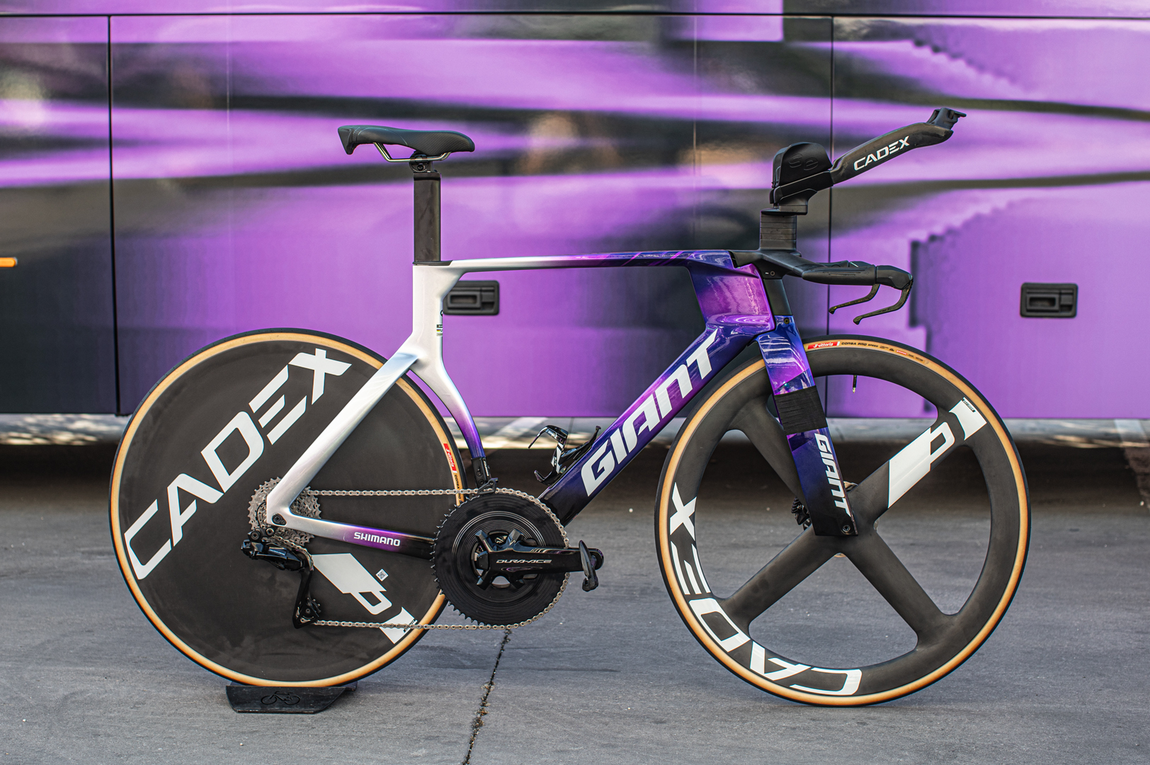 Mauro Schmid's Giant Trinity Advanced SL