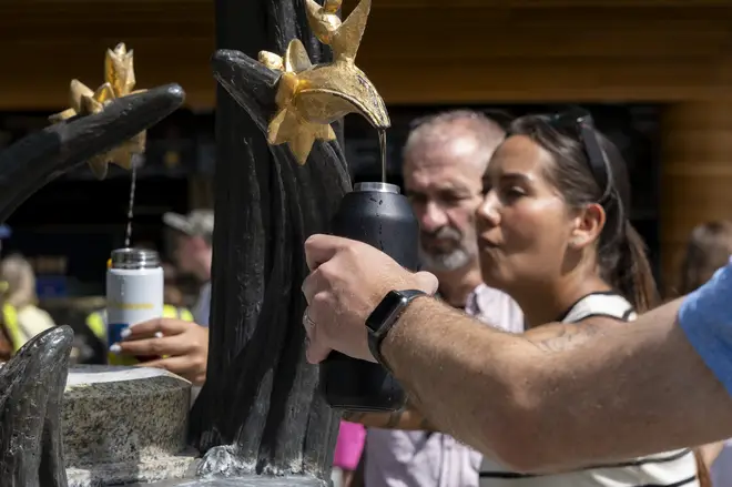 She also encouraged people to swap bottled water for refillable bottles, saying it can save money while reducing plastic waste.