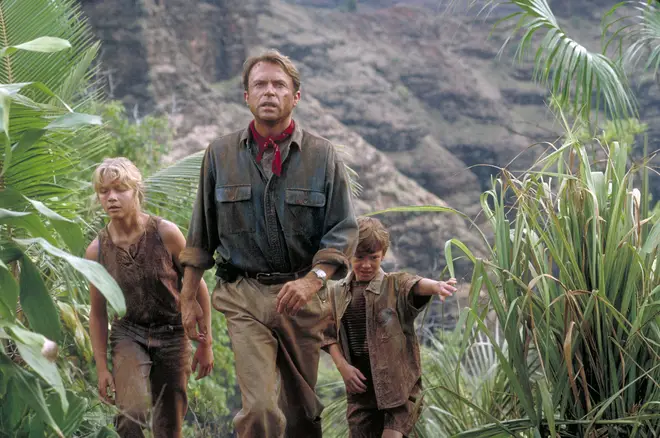 Sam Neill in a still from hit movie Jurassic Park