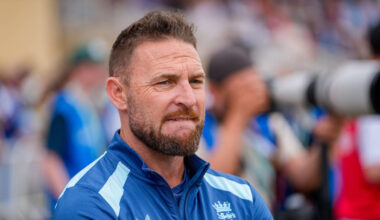 'I can only say sorry': Sacked England coach Brendon McCullum apologises to fans after Test failures