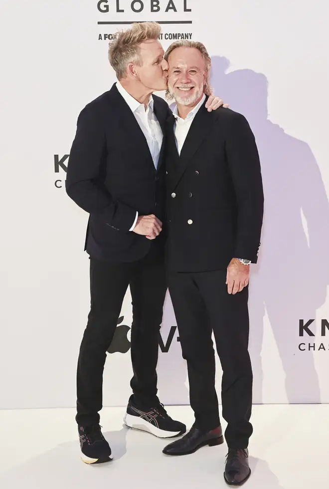 Earlier this year, the Hell's Kitchen star reunited professionally with fellow chef Marcus Wareing (pictured) after their long-running fallout.