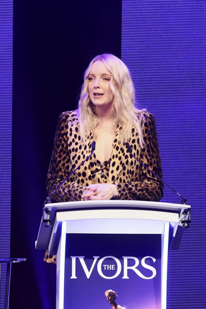 Lauren Laverne at the Ivor Novello awards
