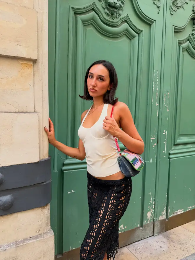 Love Island's Jasmine Müller sister Bella pictured posing.