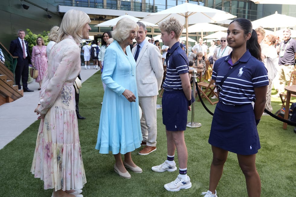 TENNIS-GBR-WIMBLEDON-ROYALS