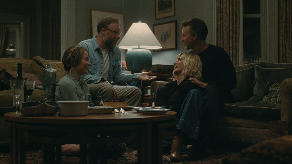 Olivia Wilde, Seth Roga, Penelope Cruz, Edward Norton, The Invite olivia wilde, seth roga, penelope cruz, edward norton, the invite