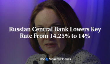 Russian Central Bank Lowers Key Rate From 14.25% to 14%