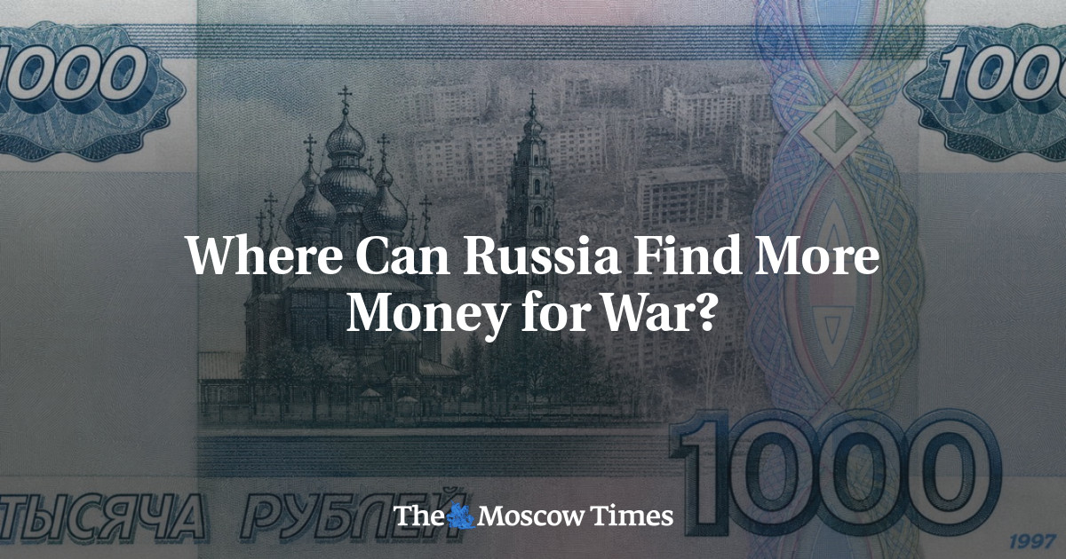 Where Can Russia Find More Money for War?