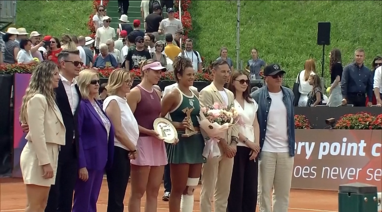 Sherif claims second WTA title as Badosa retires injured in Iasi final - news.cgtn.com