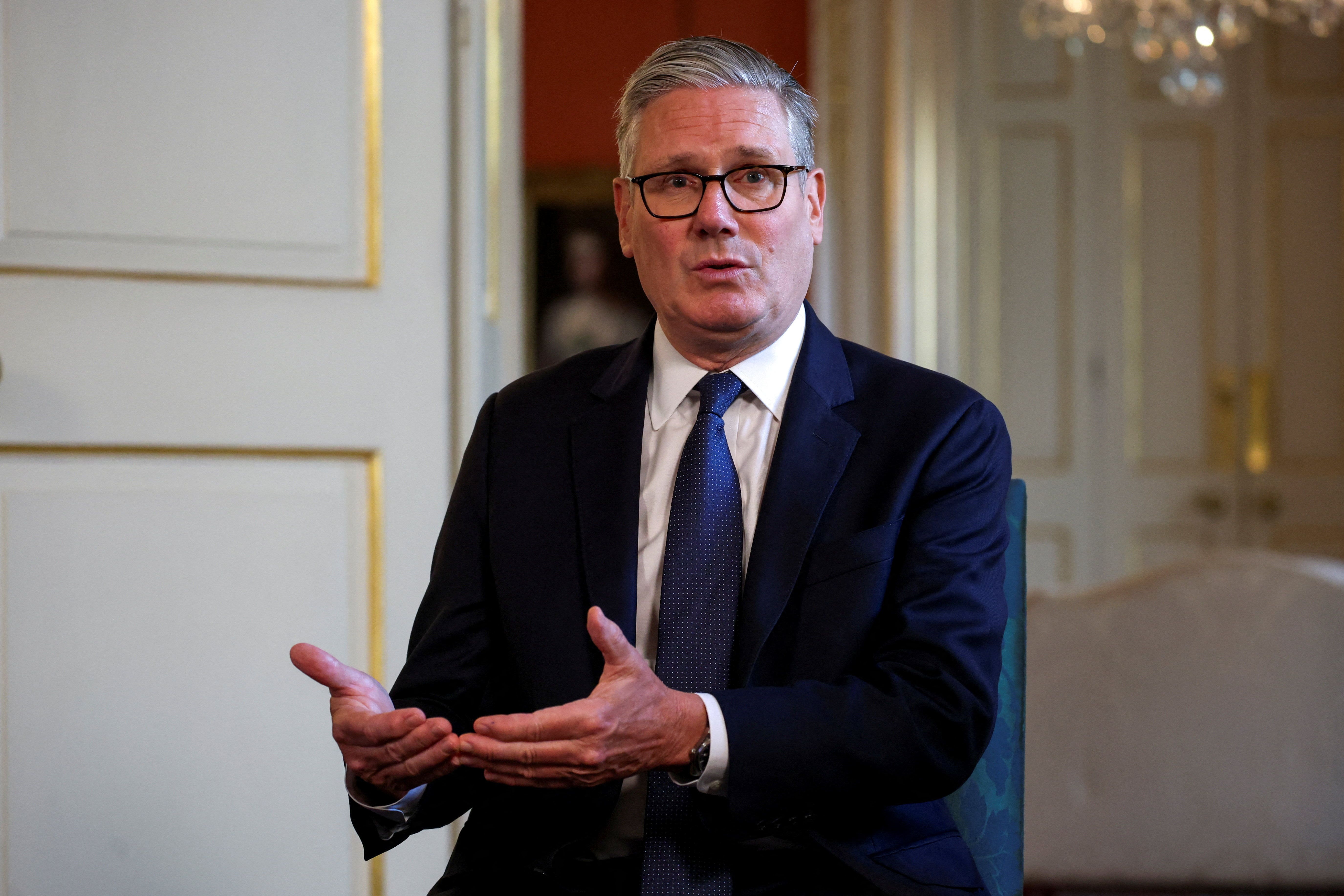 Outgoing PM Keir Starmer championed the proposals to cut PIP spending in 2025