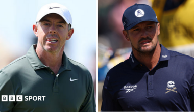 Rory McIlroy and Bryson DeChambeau