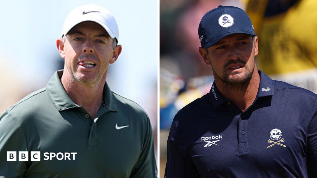 Rory McIlroy and Bryson DeChambeau