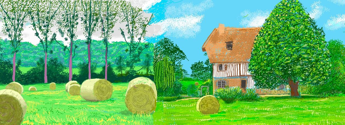 You Can Love David Hockney and Still Hate His iPad Paintings