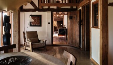 A 400-year-old house in the Kentish countryside filled with a multicultural collection of art and design