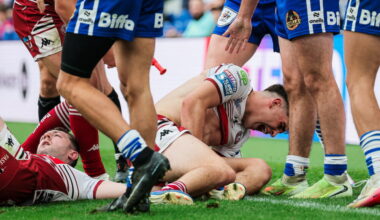 Matt Peet shares Nathan Lowe update after Wigan Warriors youngster's injury caused game stoppage