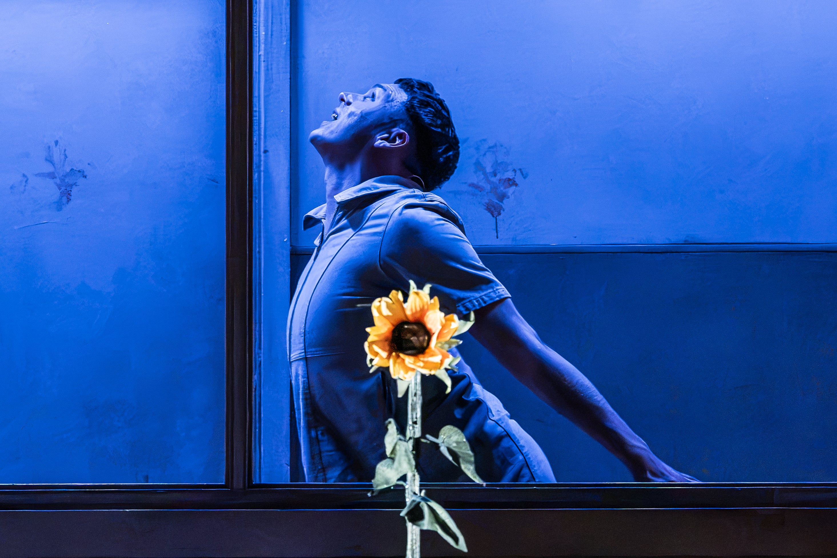 Stuart Thompson in 'Cleansed' at the Almeida