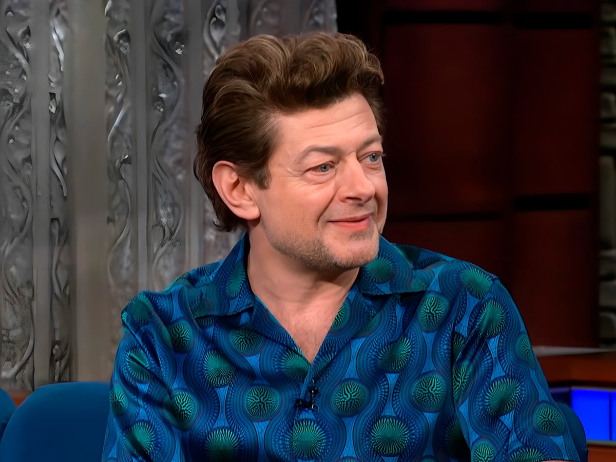 The 1970s musician Andy Serkis summed up as "just an arse"