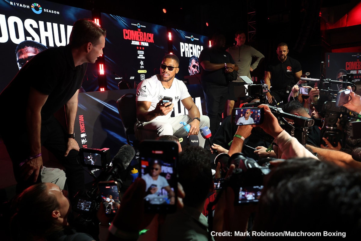 Kristian Prenga Vows To Ruin Anthony Joshua