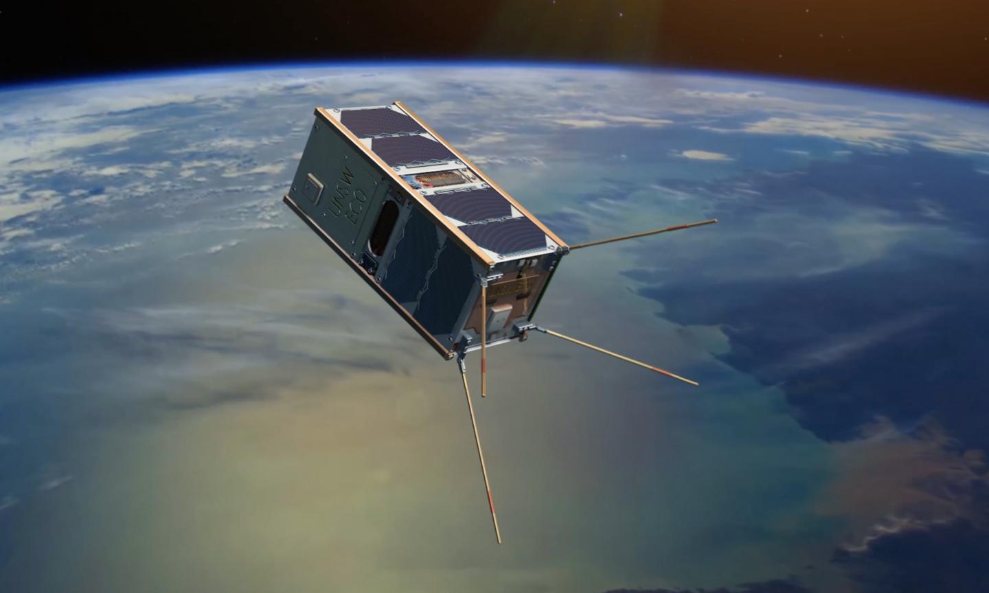 Artist's impression of a cubesat