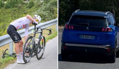 Brandon McNulty posts photo of motorist allegedly involved in crash