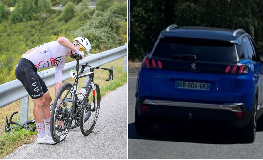 Brandon McNulty posts photo of motorist allegedly involved in crash