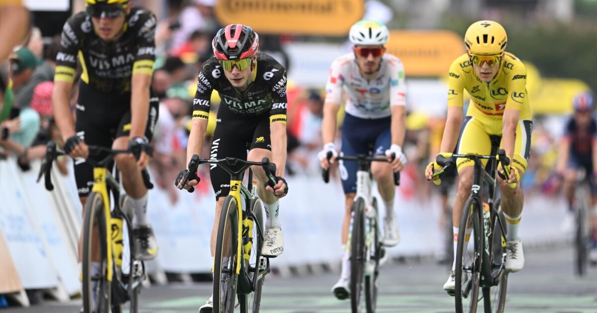 Vingegaard loses no time to opponents after chaotic finale in fifth stage Tour de France - Team Visma