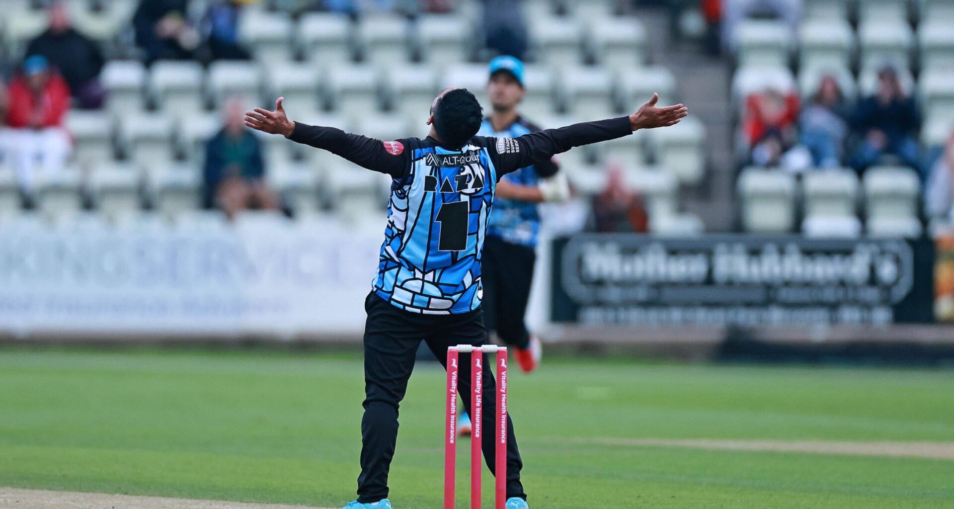 Raza delighted after keeping his promise to New Road faithful and signing off in style