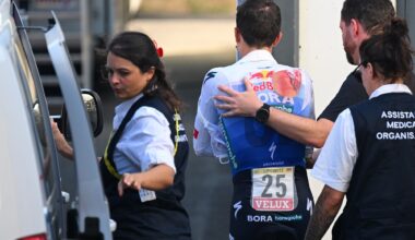 Florian Lipowitz abandons the Tour de France after a heavy crash during the stage 16 time trial