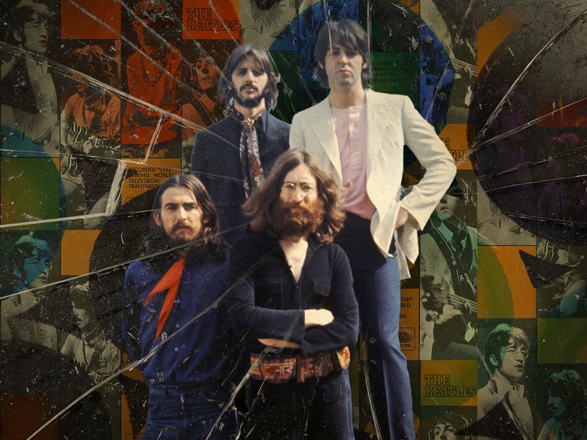 What song was number one when The Beatles split up in 1970?