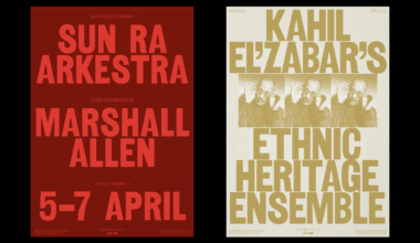 More of a performance than a fixed system, Ronnie Scott’s new identity does a typographic dance