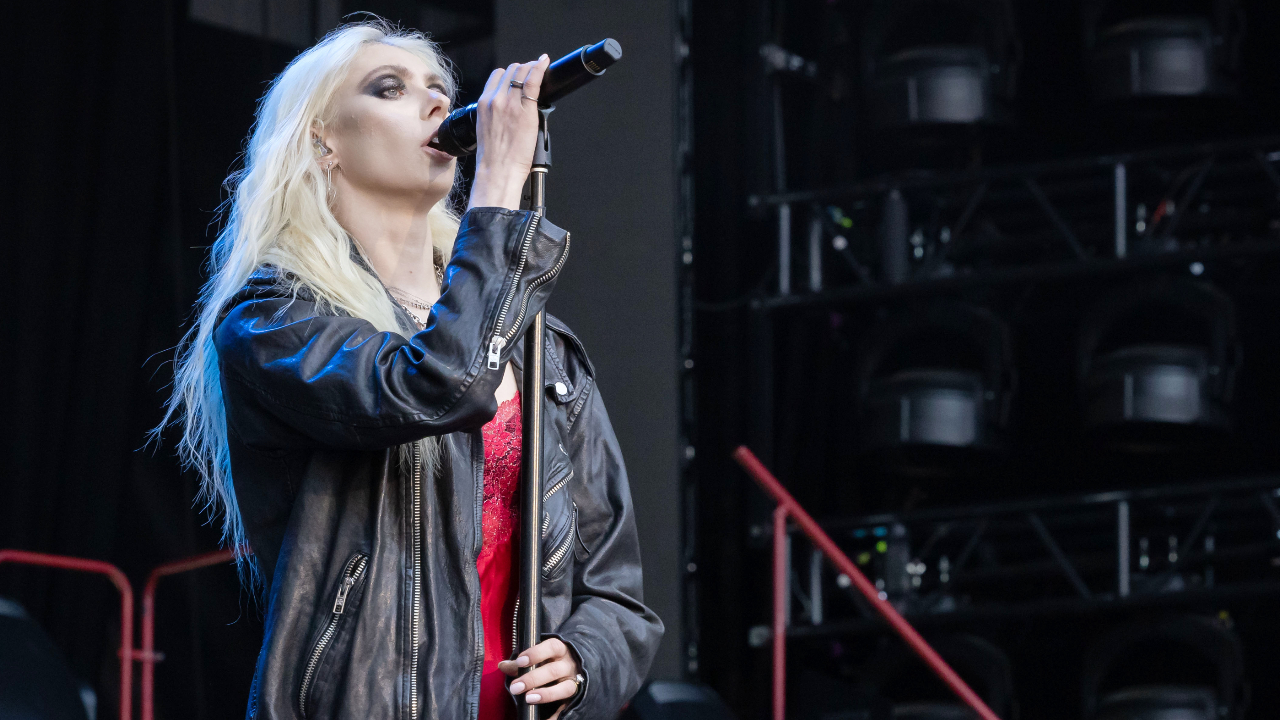 The Pretty Reckless onstage in 2025