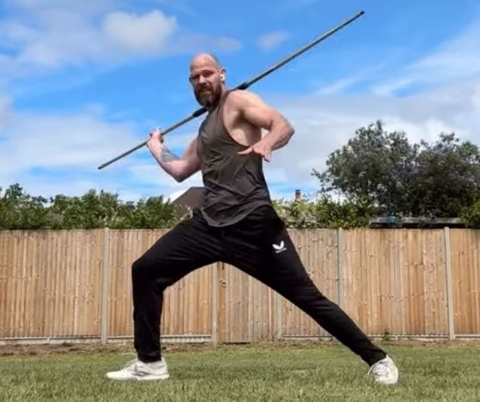 Stuntman Douglas Robson