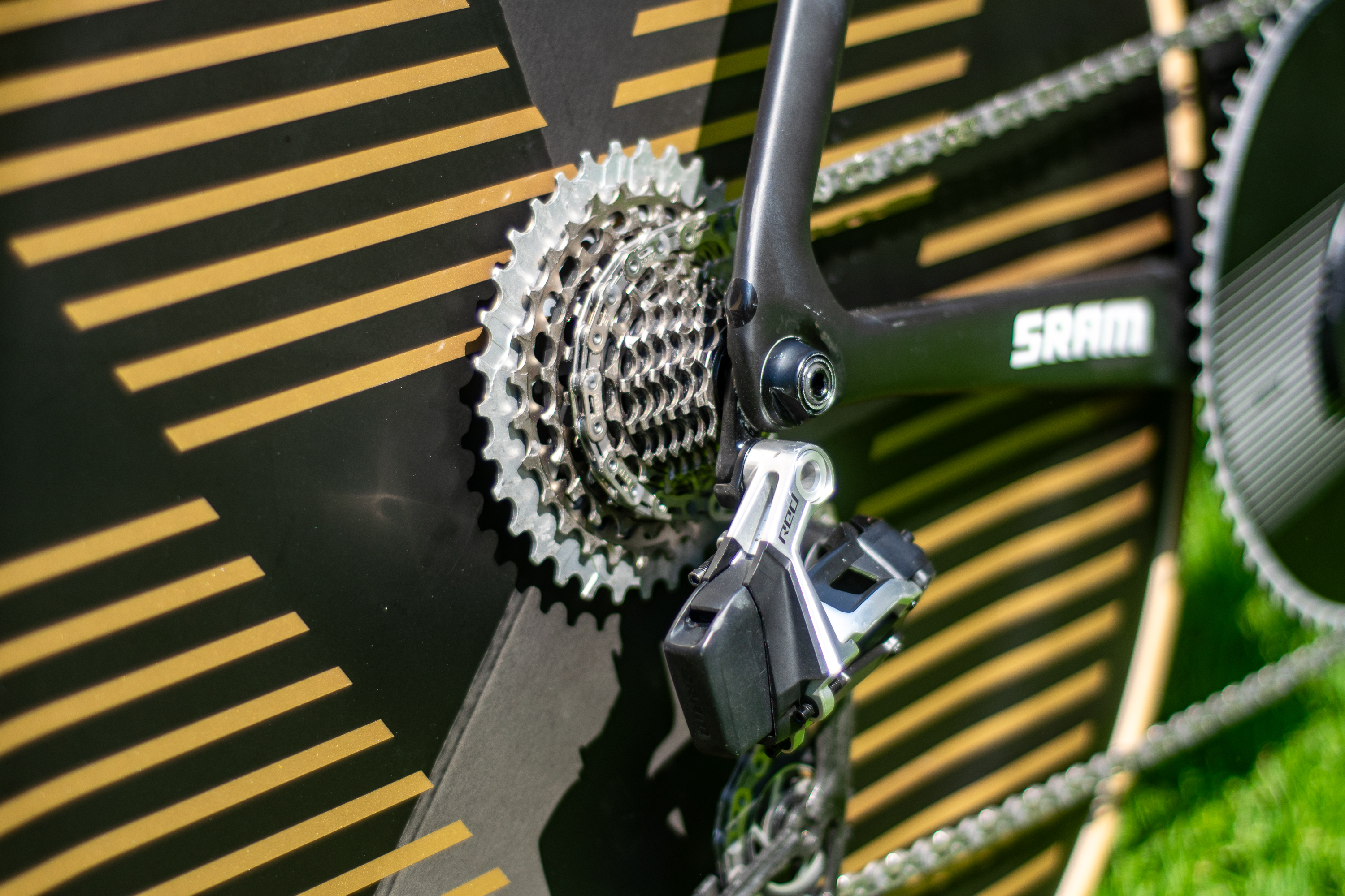 Jonas Vingegaard's Tour de France Cervelo P5 time trial bike 
