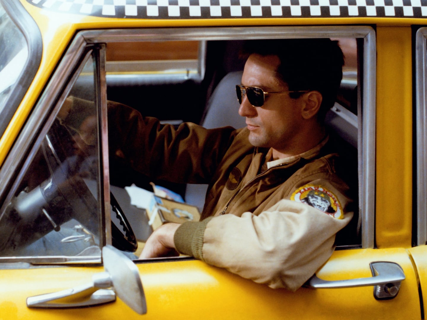 Robert De Niro (as Travis Bickle) in "Taxi Driver."