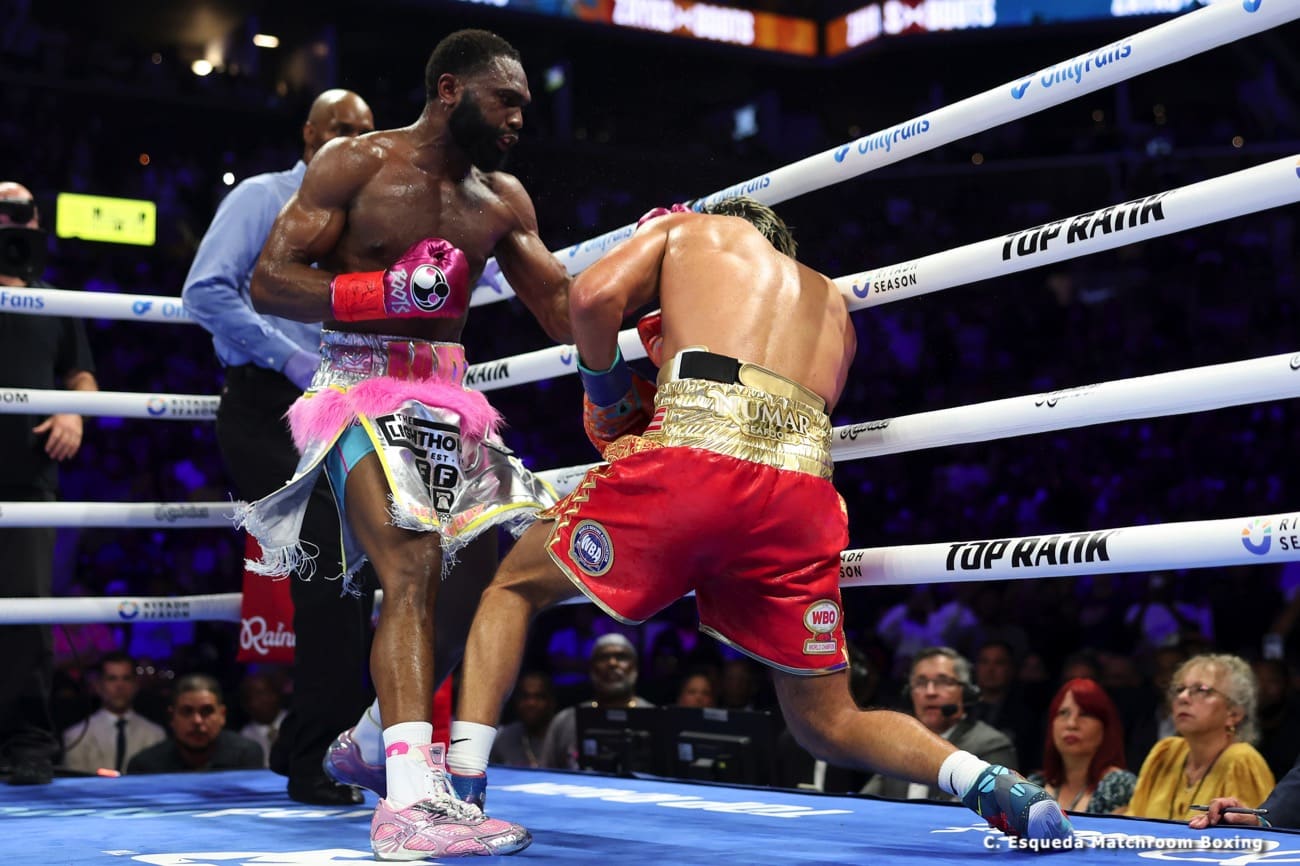 Jaron Ennis Dismisses Terence Crawford