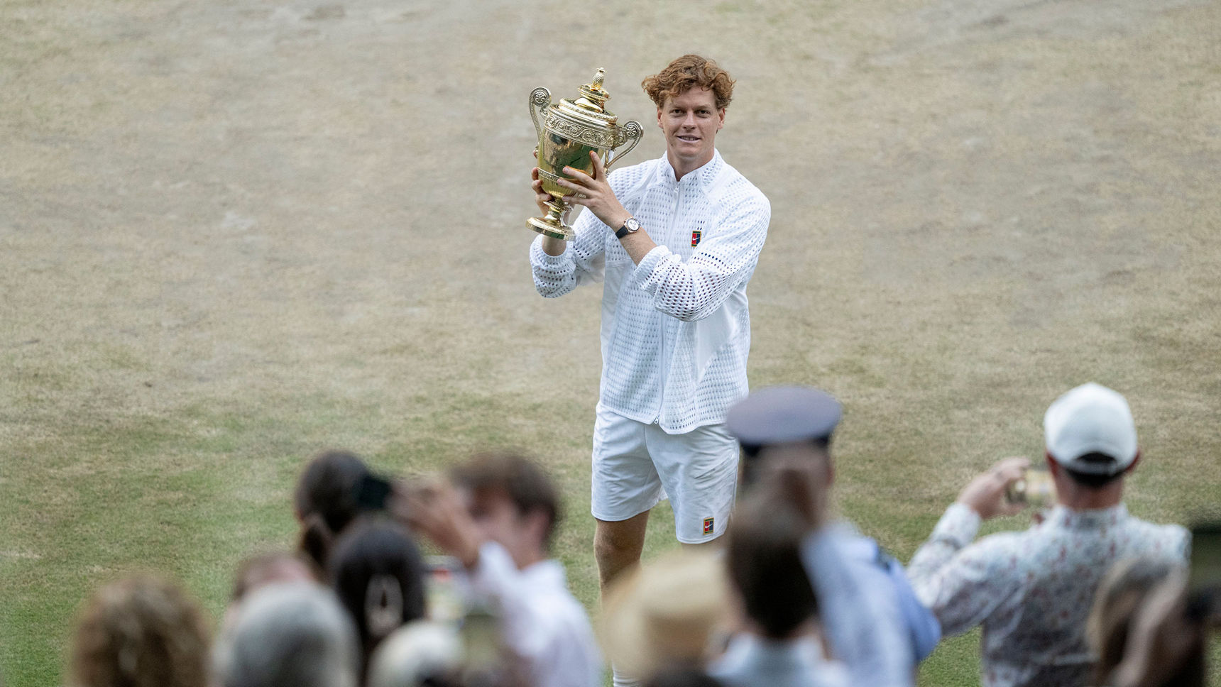 Champion again: Sinner defeats Zverev with 100th Grand Slam match win - Wimbledon