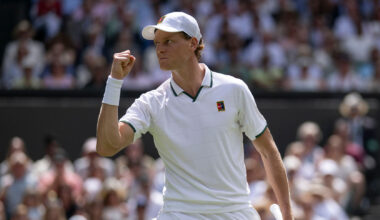 Sinner breaks Italian record after beating Borges - Wimbledon