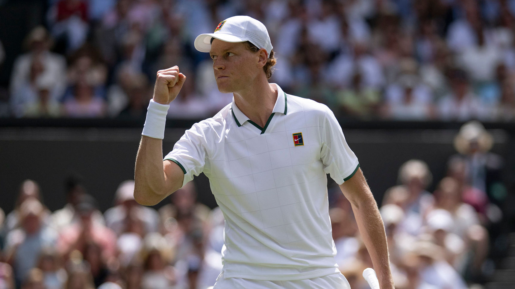 Sinner breaks Italian record after beating Borges - Wimbledon
