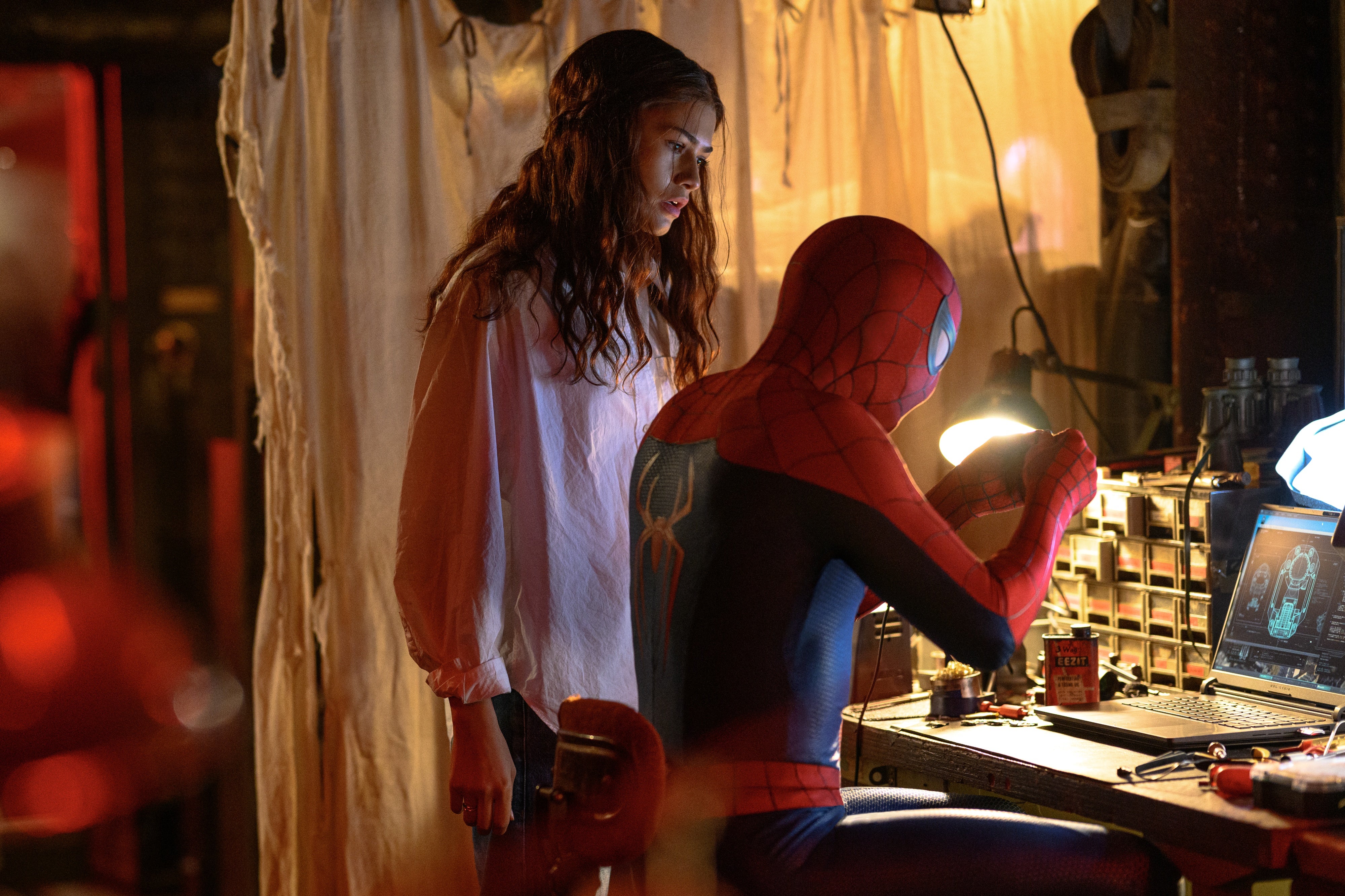 The fourth standalone Spider-Man film sees Holland return as Peter Parker alongside Zendaya, Jacob Batalon, Jon Bernthal, Mark Ruffalo, and Sadie Sink in a mystery role